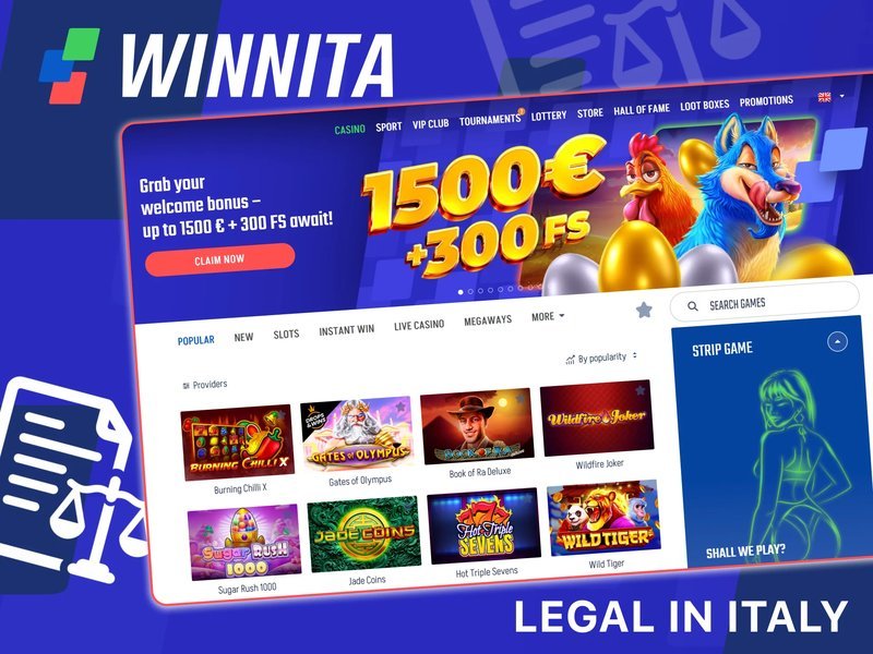 Winnita: Scopri i migliori slot e i bonus del casinò online - panoramica